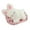 Rabbit, variant on Sleeping Dog Cat in Pet Bed Doll Toy, Simulation Plush Cat Dog Animal Toy with Pet Bed Decor for Offices Desktop