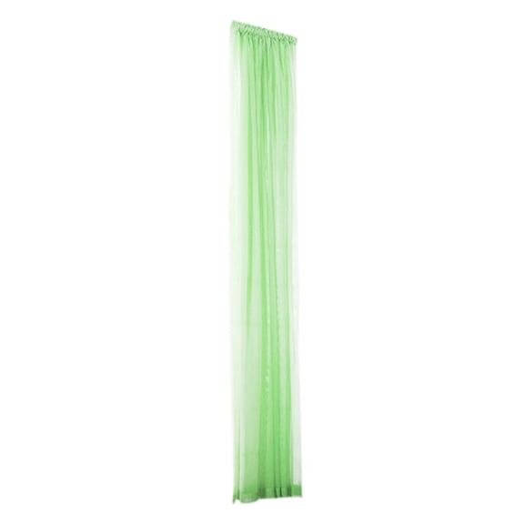BIZHUA 1 Pcs Pure Color Tulle Door Window Curtain Drape Panel Sheer Scarf Valances, One Curtain