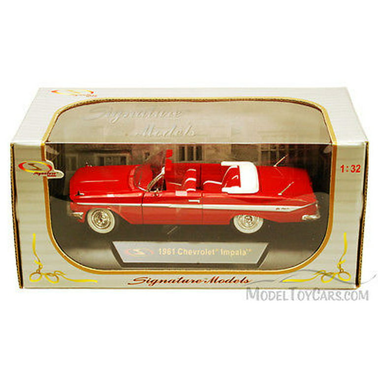 1961 Chevy Impala Convertible, Red- Signature Models 32431 - 1/32 