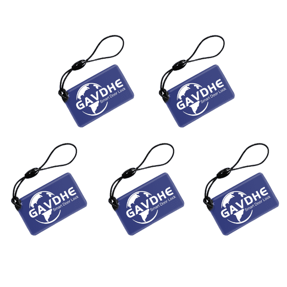 5 Pcs for Card ,13.56mhz Nfc Card Read-Write Copy and Fobs Access Control Tag Portable Card,5 * NFC Card,Blue