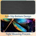 thumbnail image 4 of Firefly Square Non-Slip Rubber Bottom Printed Desk Mat Mousepad for Office and Gaming - 8.3x9.8 Inch, 4 of 6