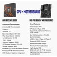 thumbnail image 2 of Placa madre INLAND MSI PRO B650-P WiFi con AMD Ryzen 5 7600X, 2 of 8