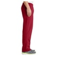 thumbnail image 3 of Mens Core Fleece Classic Cotton/Poly fleece Sweatpant with Pockets Red 3XL, 3 of 6