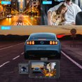 thumbnail image 5 of OBDPEAK Full HD 1080P Car DVR Dashcam 3 Cameras WDR Night Vision Dual Lens Rearview Cam Reverse Auto Video Recorder 24H Parking, 5 of 5