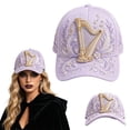 thumbnail image 2 of 2026 Limited Edition 3D Musical Instrument Embroidered Cap, Adjustable Cotton Baseball Cap Hat, 2 of 4