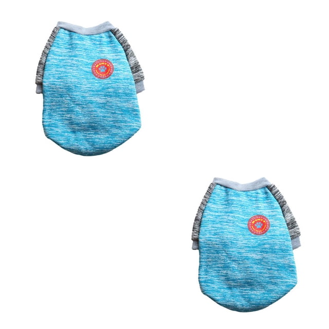 Ropa para Perros Greeniant Chaleco Cálido Invierno Cuello Raglan Multicolor Azul L