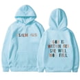 thumbnail image 1 of WEAIXIMIUNG Sweat à Capuche Camouflage Col Rond pour Femmes avec Cordon de Serrage Double Impression, 1 of 4
