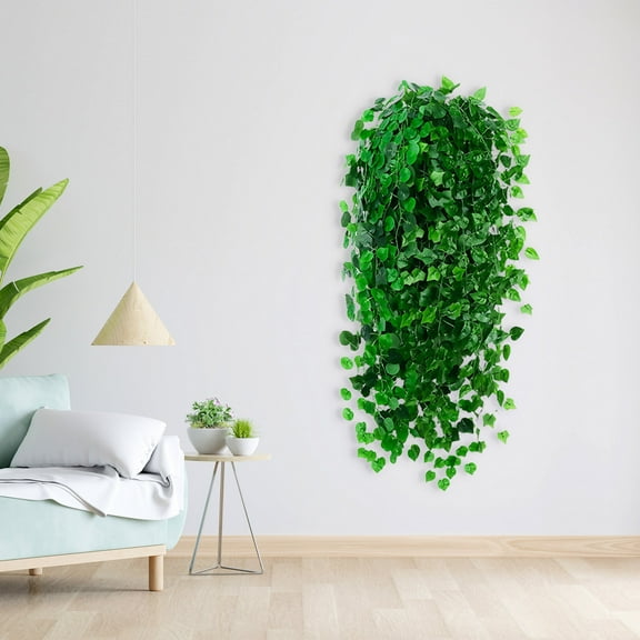 Begonia Leaf Wall Hanging Ivy Wall Hanging Grape Leaf Wall Hanging Fake Plants Artificial Window Box Wedding Office Home Indoor Outdoor Decor