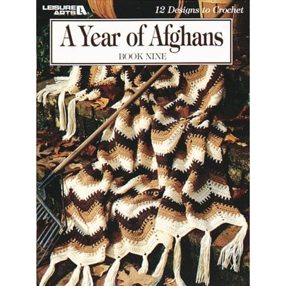Pre-Owned A Year of Afghans, Book 9 (Leisure Arts #3026)