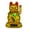 Golden, variant on MOMOJIA Automatic Solar Energy Successful Puss Figurine Waving Arm Motion Home Deck Best Charm Decoration