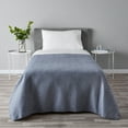 thumbnail image 2 of Mainstays Super Soft Fleece Blanket, Blue, Twin, 2 of 5