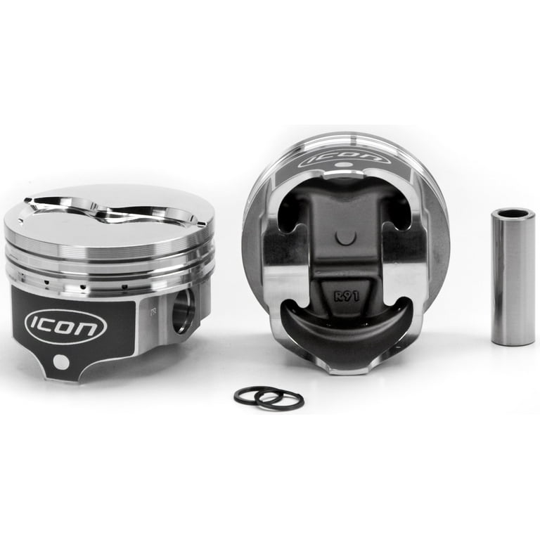 Icon BBM Dished Piston Set 4.350 Bore -26.7cc Icon BBM Dished Piston Set 4.350 Bore -26.7cc