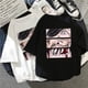 thumbnail image 3 of Japanese Anime Jujutsu Kaisen short sleeve Women T-shirtpangjing, 3 of 4