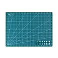 thumbnail image 1 of arctrm Cutting mat with grid, double-sided PVC table protector, versatile use for model dark green, 1 of 9