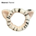 thumbnail image 6 of Cute Tiger Pattern Headband - Ear Headband for Washing, Yoga, and Beauty, Elastic Turban for Women, Comfortable Headband for Makeup and Sports Halloween Decor Wedding Guest Dress Makeup Organizers, 6 of 9
