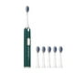 thumbnail image 2 of Fiudx Decoraciones navideñas para interiores Cepillo de dientes con cable de datos 6 cabezales de cepillo 5 modos de limpieza Cepillo de dientes inteligente Carga más rápida, 2 of 6