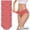 Watermelon red, variant on LIZUOJUN Under $5 Cotton Underwear For Women 5 Pack Hipster Briefs Tummy Control Bikini Moisture-Wicking Cheeky Underpants Regular & Plus Size M-5XL