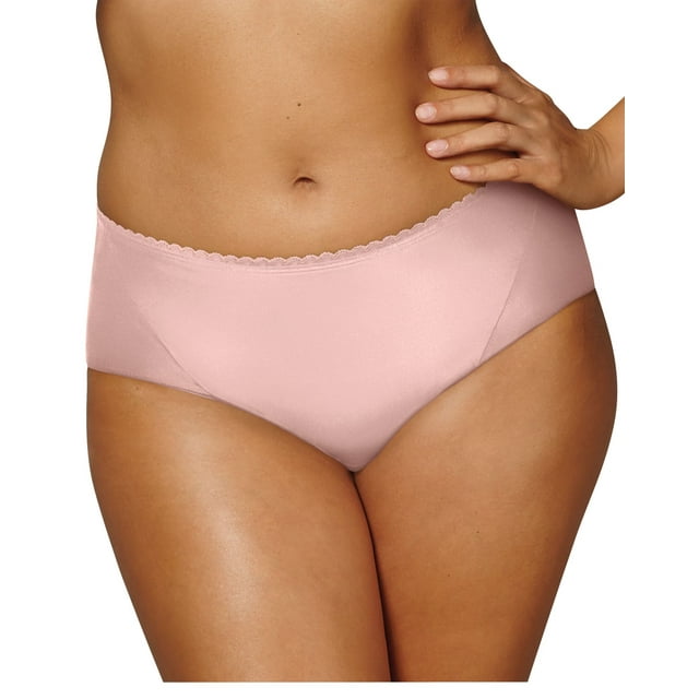 Playtex Womens Love My Curves Incredibly Smooth Cheeky Hipster, 3XL