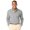 Grey, variant on BlueGeneration Mens Long Sleeve Superblend Pique No Pocket - Light Blue Small Solid