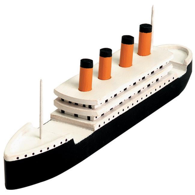 Darice 9178 91 3 8 9 W X 10 5 H Wooden Titanic Model Kit