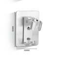 thumbnail image 2 of Self Adhesive Shower Head Holder-Adjustable Handheld Shower Holder, 2 of 7