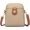 Khaki, variant on Small Crossbody Bag for Women Genuine Leather Cell Phone Purse Lightweight Shoulder Bag Vintage Daily Wallet Bag