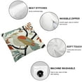 thumbnail image 6 of nygtbtfer Cotton Style Pillow Sham Exquisite Stereoscopic Embroidered Cotton Throw Pillow Cover Decor Sofa Cushion Cover Pillow Case 24x24in, 6 of 7