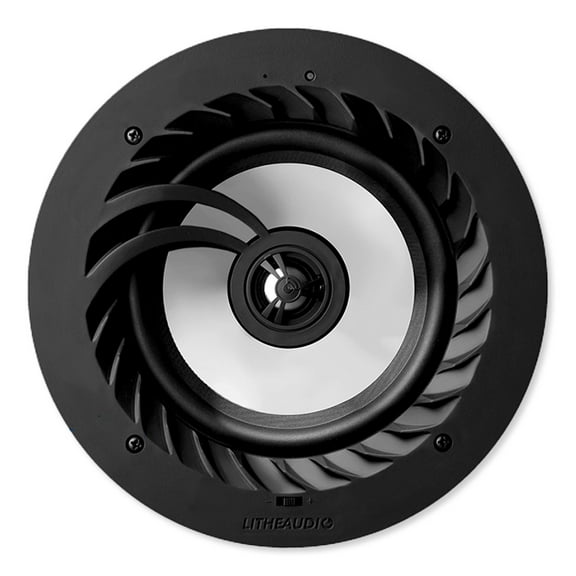 Lithe Audio 01557 6.5" 2-Way Passive Ceiling Speaker, IP44-Rated, Single