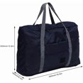 thumbnail image 2 of Maleta de Viaje Plegable, Bolsa de Lona Impermeable de Gran Capacidad para Cabina de Avión Organizadores de Equipaje para Viajes Gimnasio Deportes (Blue), 2 of 4