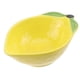 thumbnail image 1 of FELTECHELECTR Tazón de Limón: Encantador tazón de postre con forma de limón - Plato de cerámica con forma de fruta para postres, bocadillos, dulces, frutos secos, aperitivos y ensaladas., 1 of 5