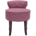 thumbnail image 2 of SAFAVIEH Georgia Vanity Stool Rose, 2 of 7