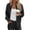 *Black, variant on ClodeEU Womens Cropped Zip Up Sweatshirts With Pockets,Long Sleeve Lightweight Casual Bomber Jacket Beige,Womens Plus M