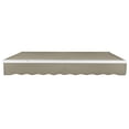 thumbnail image 3 of Awntech 14 Ft Maui Manual Heavy Duty Patio Retractable Awning (168in x 9.25in x 120in), Burlap Sack, 3 of 6
