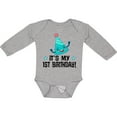 thumbnail image 3 of Inktastic 1st Birthday 1 Year Old Boys or Girls Long Sleeve Baby Bodysuit, 3 of 5