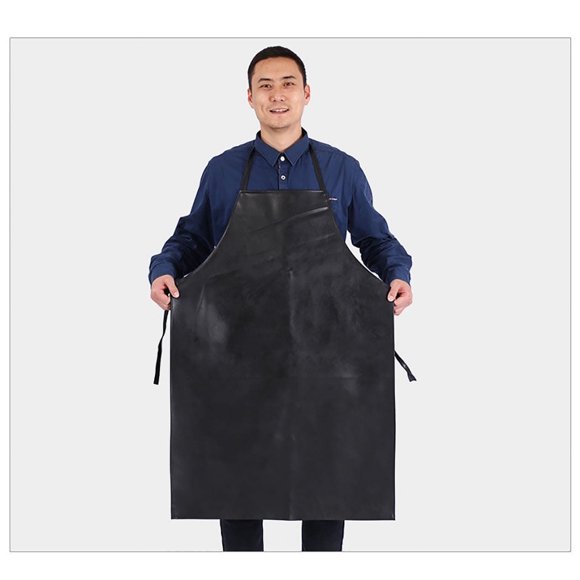 Hongchun Men's waterproof apron with adjustable straps black 70*120cm