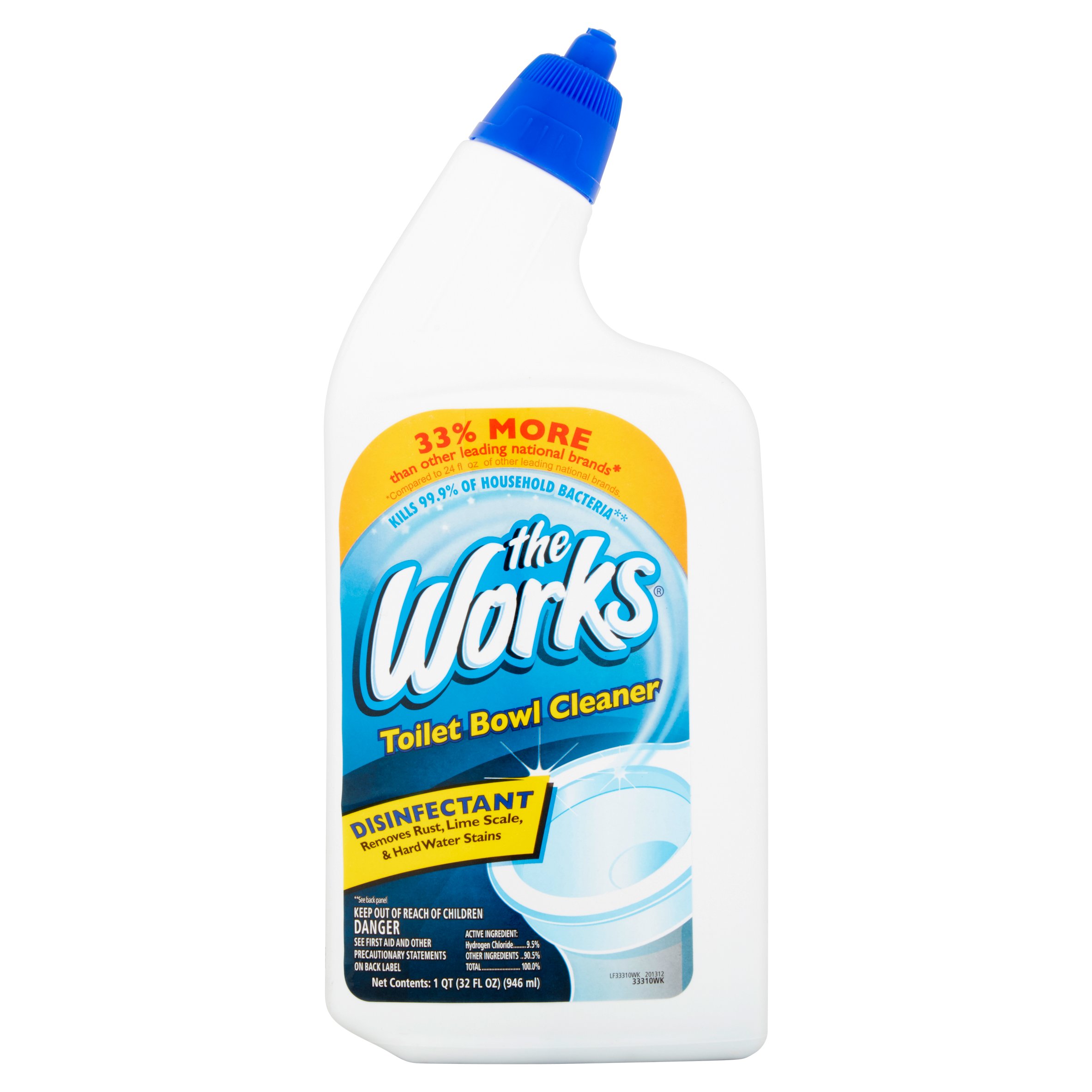 The Works Toilet Bowl Cleaner, 32 Ounce - Walmart.com - Walmart.com