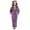 Purple, variant on REDARER Toddler Girls Lined Romper Jumpsuit, Soft Thickened Pajama for Baby Winter Playwear,140