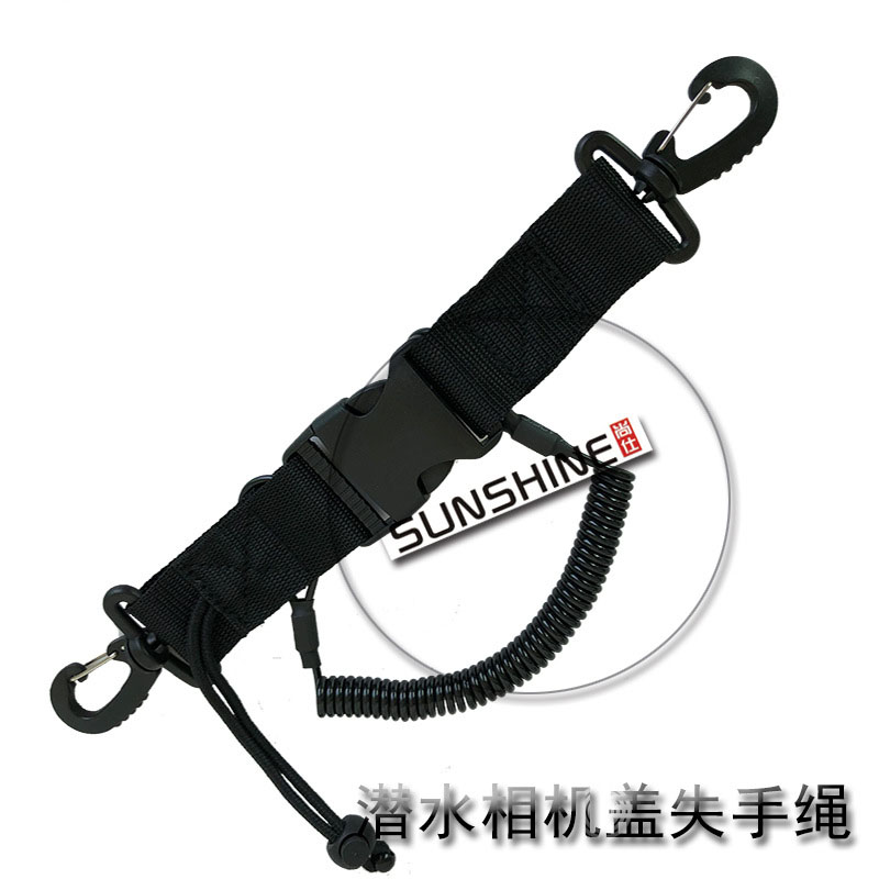 scuba retractable lanyard
