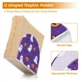 thumbnail image 5 of Yayeee Napkin Holder for Table Set of 2 Kitchen Paper Tissue Organization, Halloween Purple Ghosts, 5 of 8