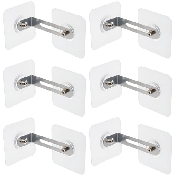 LAMIRO 6 Pcs Anti-tip Cabinet Baby Proofing Kit Safety Furniture Anchor Bolt Childrens Bookshelf