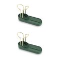 thumbnail image 2 of Bewildely Estante para fregadero, soporte de esponja lavable desmontable, soporte ordenado a prueba de humedad, contenedor, herramientas de limpieza, Verde 2piezas Bewildely CBP187413, 2 of 6