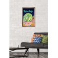 thumbnail image 2 of Rick And Morty - Cover Wall Poster, 14.725" x 22.375", Framed, 2 of 5