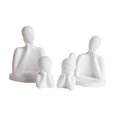 thumbnail image 3 of Figuras familiares, decoración de escritorio, artesanía, estatua creativa, escultura para entrada, armario, estante, decoración del hogar y, 3 of 9