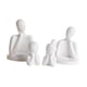 thumbnail image 3 of Figuras familiares con pensamiento, escultura , decoración de escritorio, estatua para el Día de Valentín, dormitorio, entrada, armario,, 3 of 9