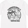 thumbnail image 4 of Inktastic Summer Vacation Mode Clearwater Beach Florida Boys or Girls Long Sleeve Toddler T-Shirt, 4 of 5