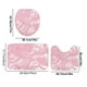 thumbnail image 4 of Bathroom Decor 3 Pcs Rug Set With ColorfulMarble Bathroom Set With AntiSlip Rug Toilet Lid Cover And U Shape Mat, 4 of 6