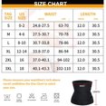 thumbnail image 6 of Junlan Womens Neoprene Waist Trimmer Cincher Belt for Workout Sweat Sport Girdle Slimming Body Shaper(Black X-Large), 6 of 7