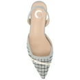 thumbnail image 5 of Journee Womens Nellia Slip On Kitten Heel Mule Pumps, Widths Available, 5 of 10