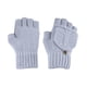 thumbnail image 3 of Guantes calefactables USB de medio dedo con parte superior abatible y ribete de vellón suave, alimentación USB de 5 V, calefacción de doble cara para manos, control de temperatura de 3 velocidade, 3 of 9