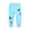 Sky Blue, variant on Utoimkio Toddler Boy Girls Cute Print Sweatpants Active Jogger Pants Casual Pull-On Pants Drawstring Sweat Pants for Little Boy Girls 1-7 Years